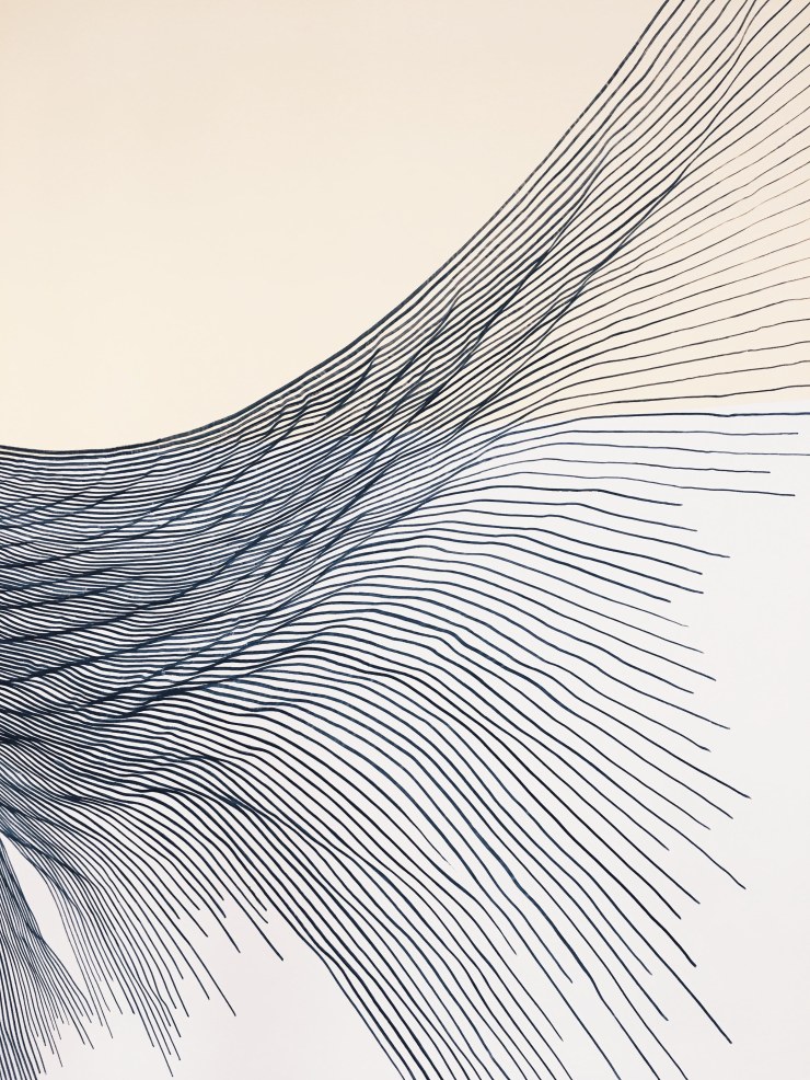 Linn Meyers - Our View From Here at Hirshhorn Museum, Washington DC