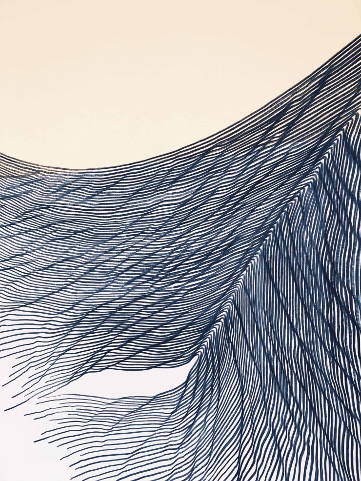 Linn Meyers - Our View From Here at Hirshhorn Museum, Washington DC